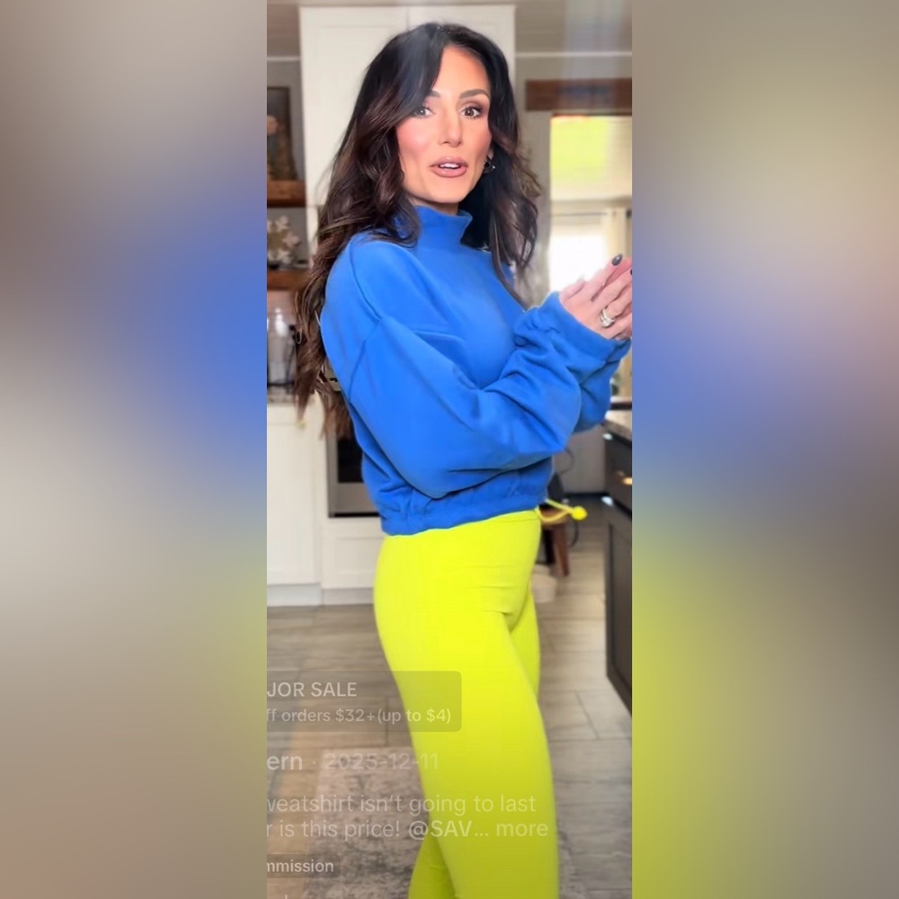Neon Yellow Leggings NWT